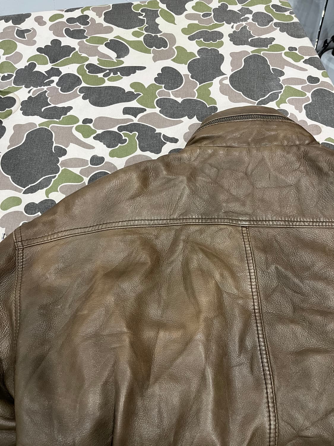 RUFFO 레더 봄버자켓 상품이미지8