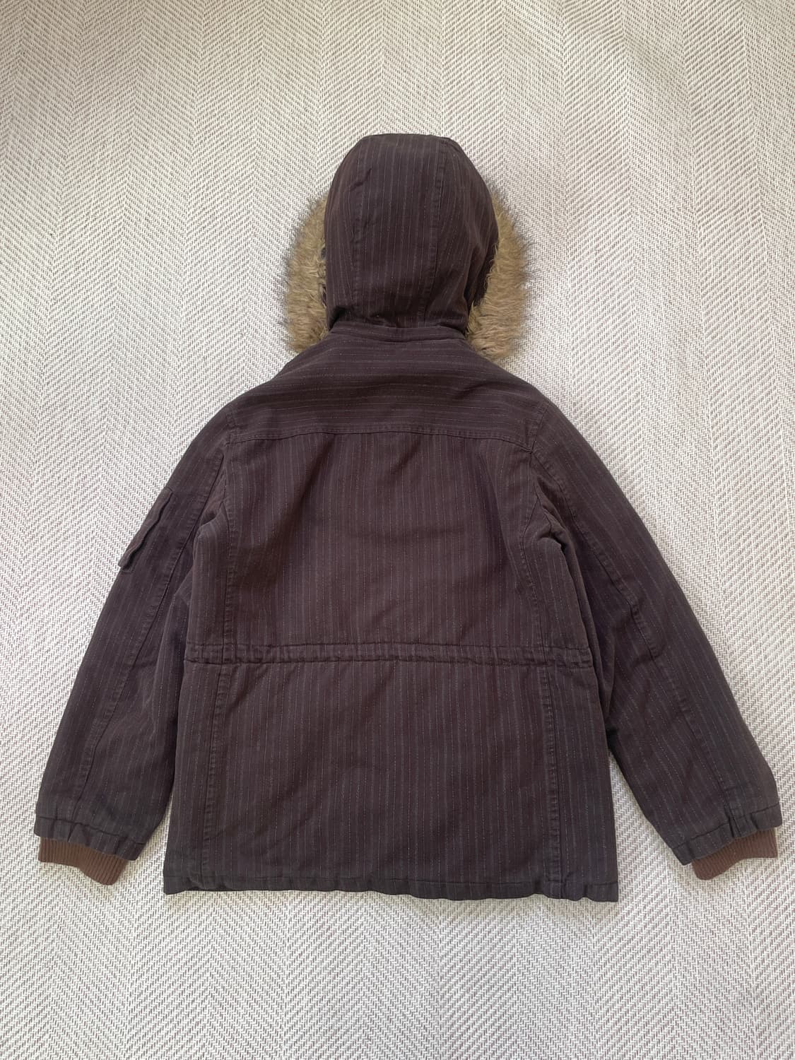 간사이 야마모토 브라운 퍼트리밍 자켓  J03986 상품이미지6