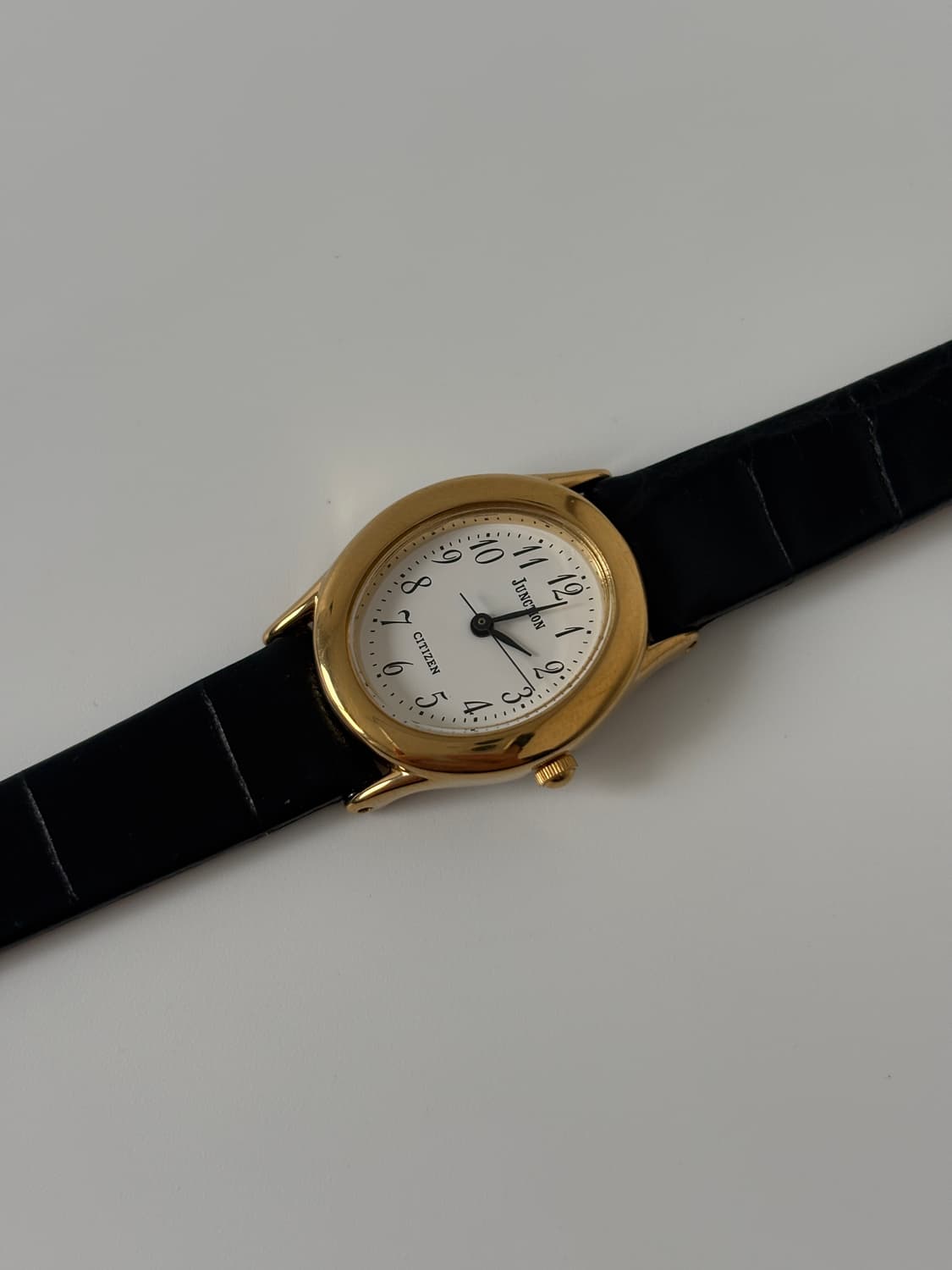 1990s Junction Gold Oval Ladies Quartz 상품이미지4