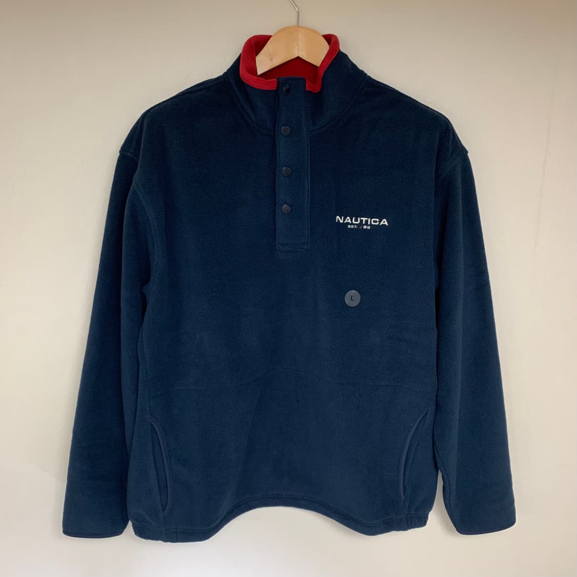 노티카 Nautex 플리스 모크넥 풀오버 후리스 네이비 상품이미지5