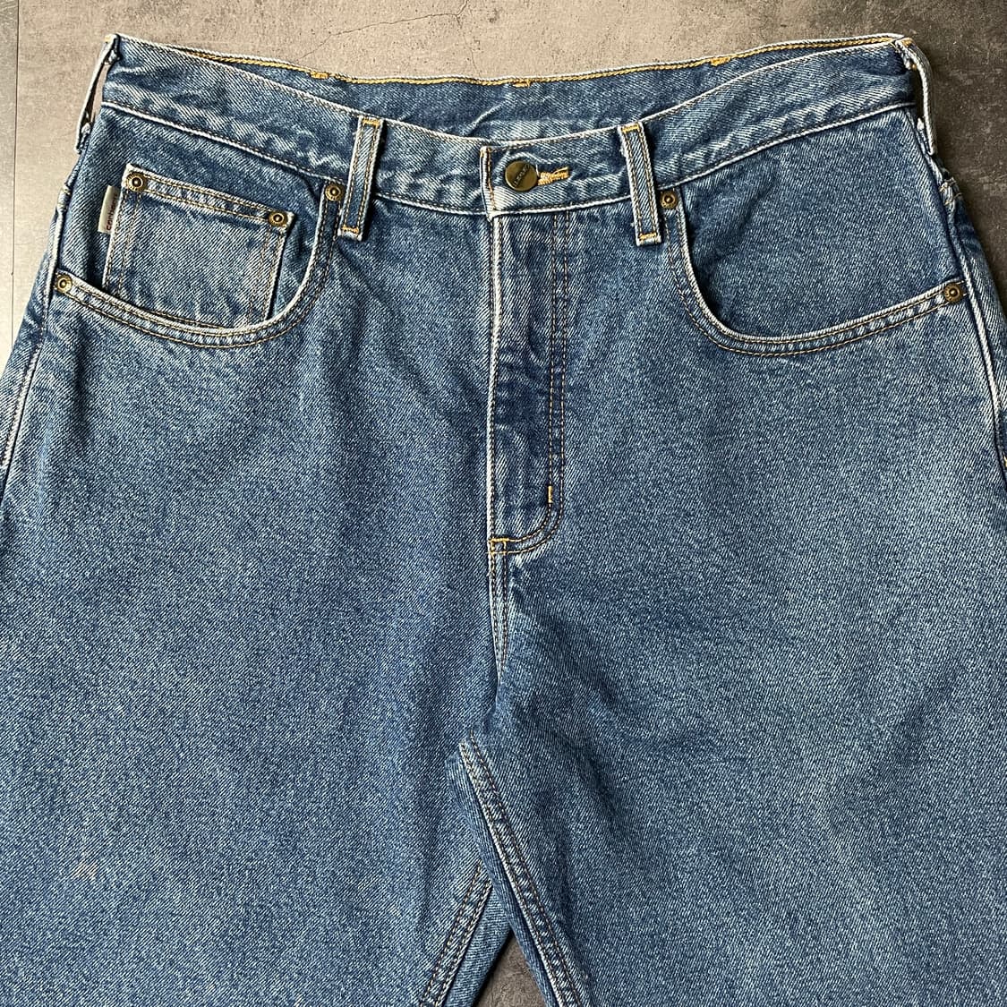 CARHARTT 칼하트 B155 기모 데님 워크 팬츠 A00829 상품이미지2