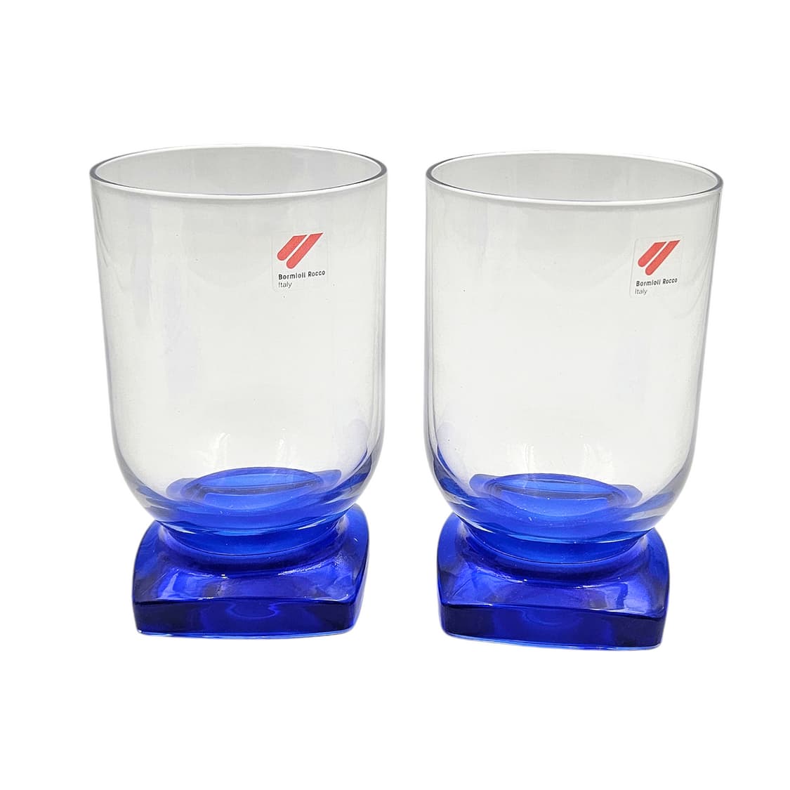 이탈리아 보르미올리 스퀘어 블루 고블렛 상품이미지6