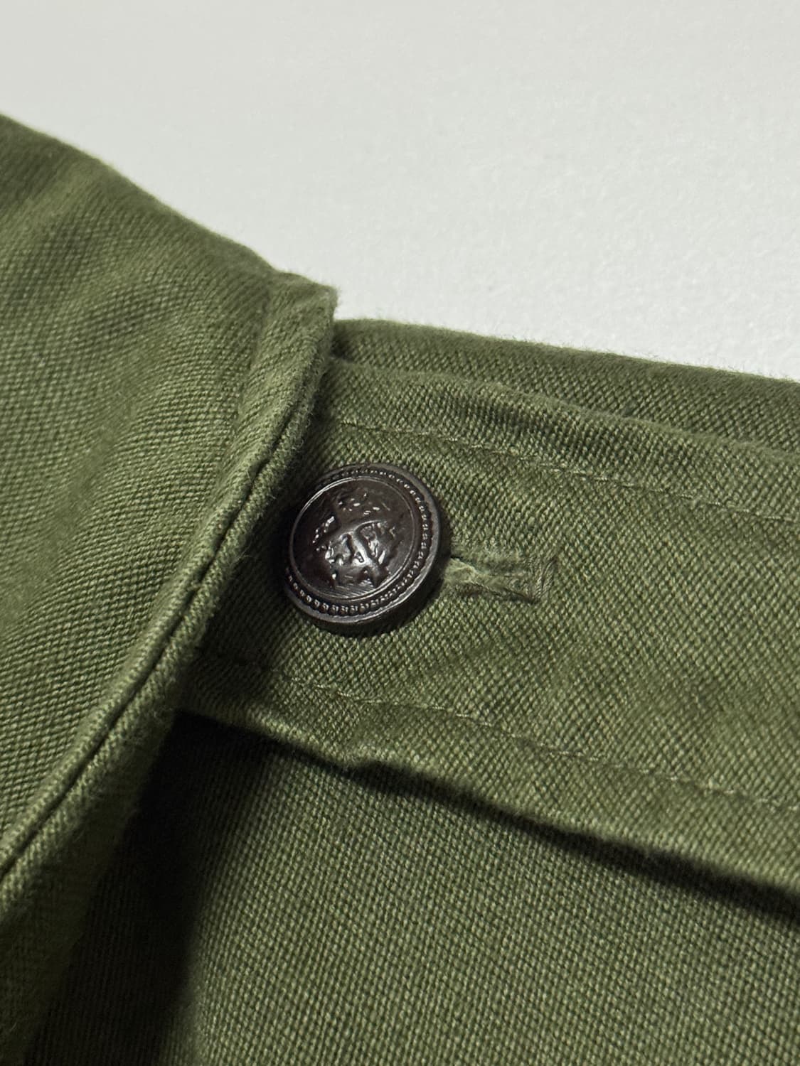 50s US Army OG-107 미군장교 코트 100-105 상품이미지3