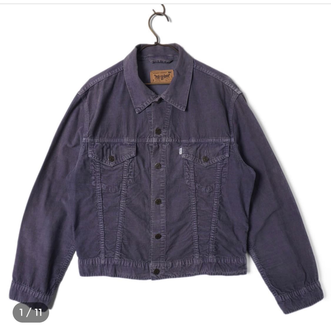 리바이스 70505 워시드 코듀로이 트러커자켓 상품이미지1