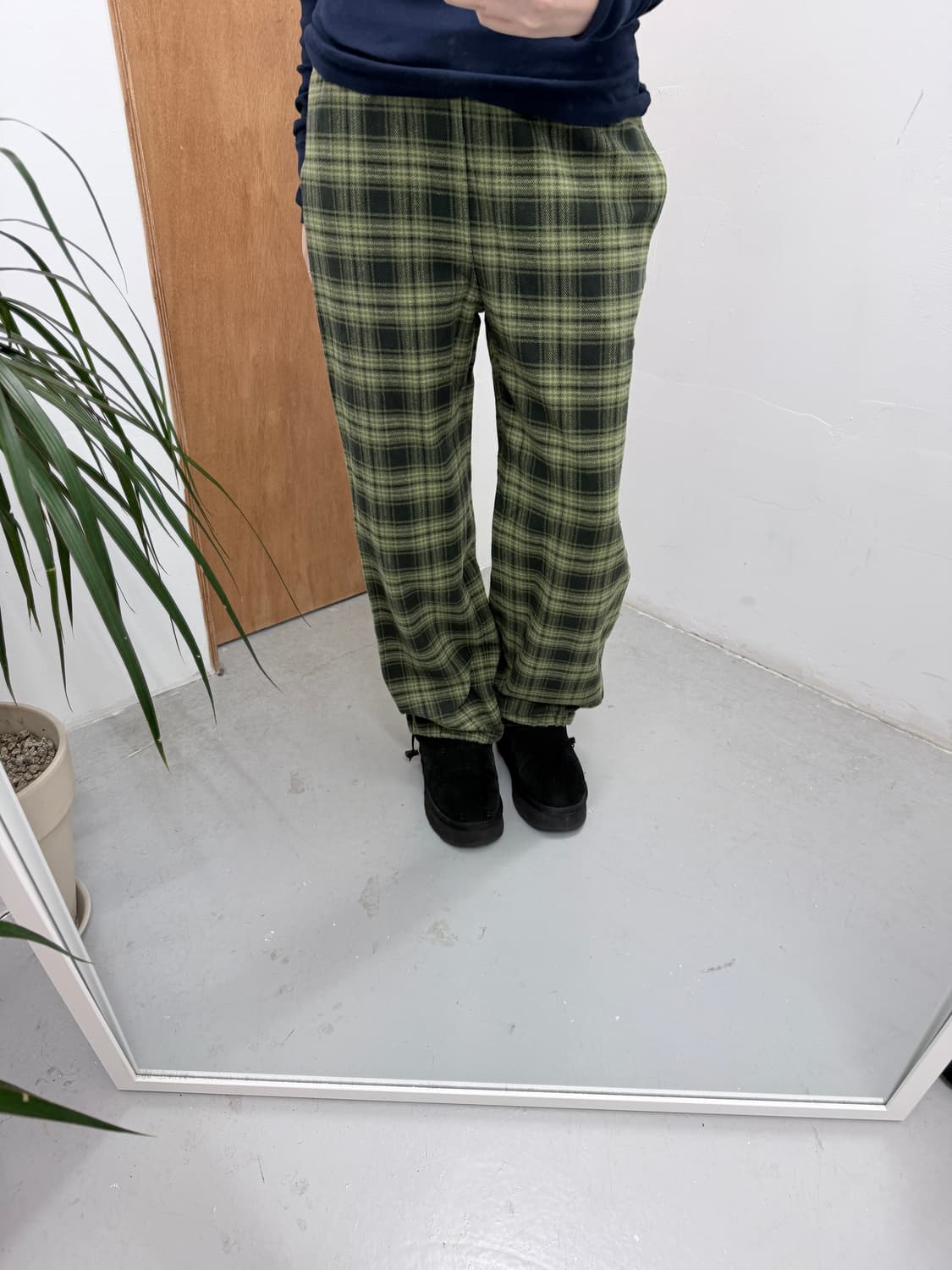 엑스걸 X-girl Heavy Weight Flannel Pants 상품이미지2
