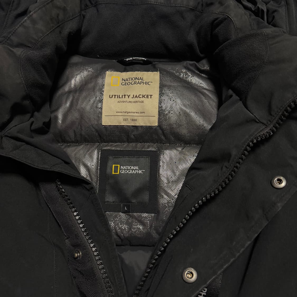 내셔널지오그래픽 유틸리티 패딩 자켓 상품이미지3