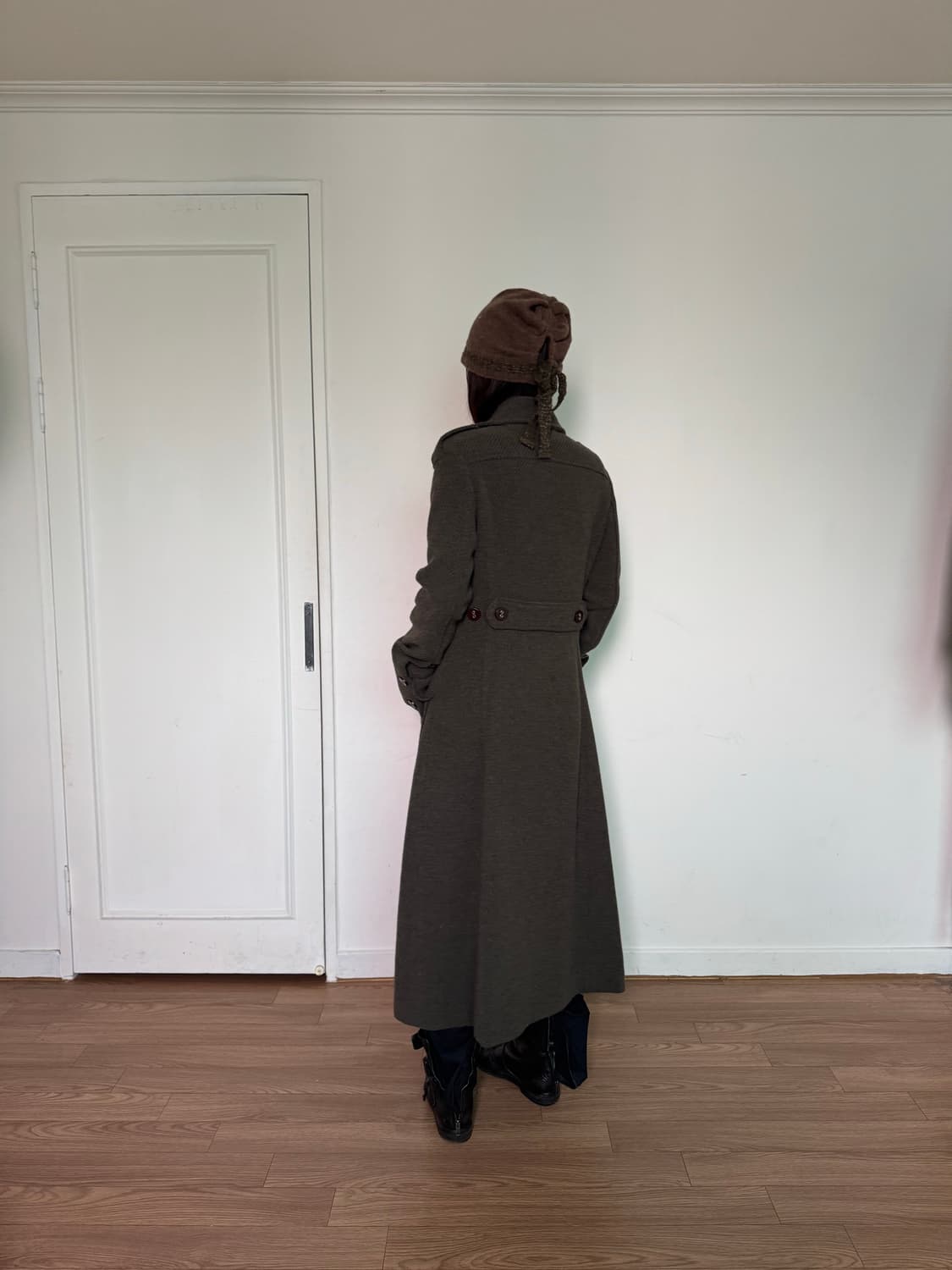 vintage Diesel heavy wool coat 상품이미지8