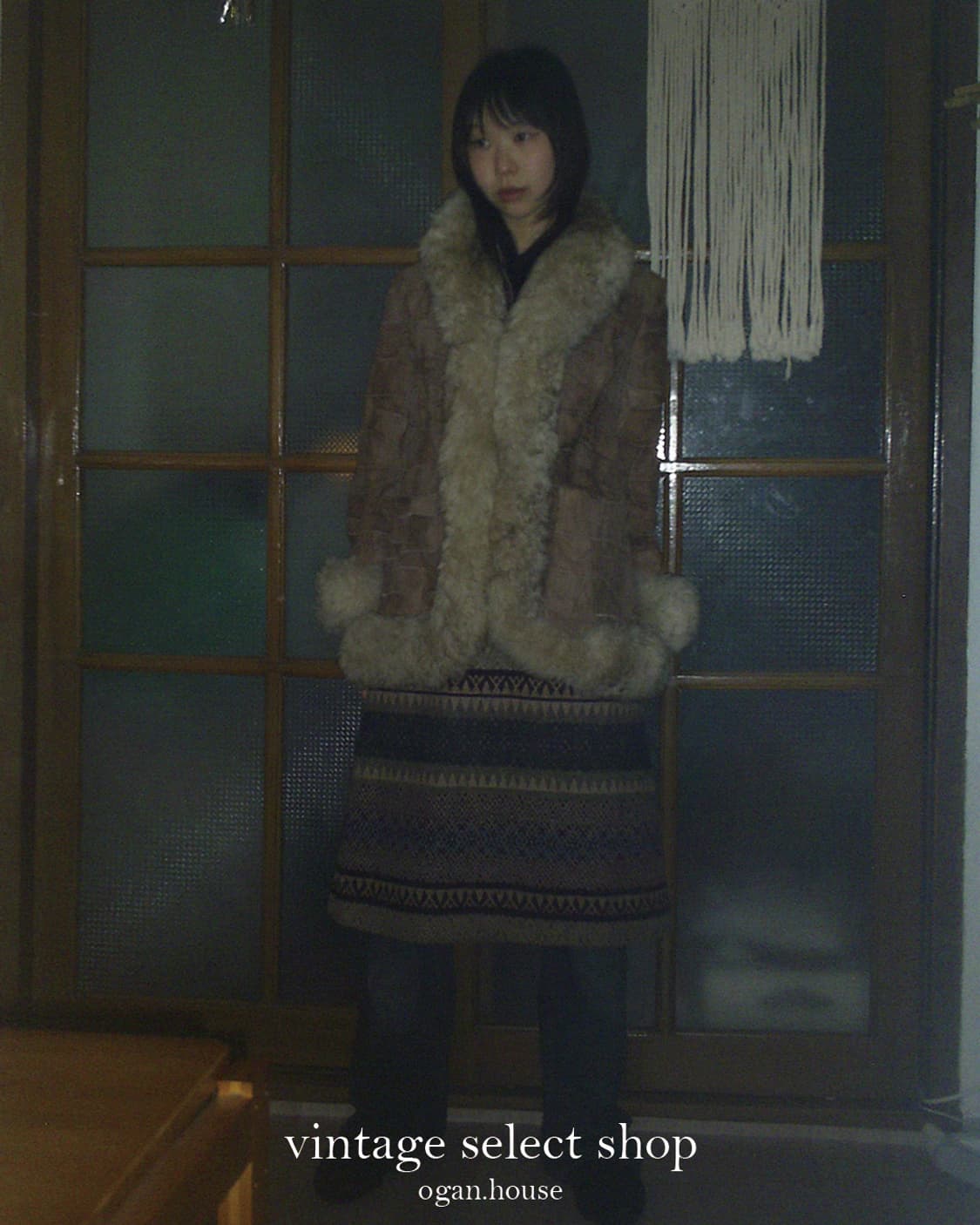 vintage bohemian wool skirt 상품이미지5
