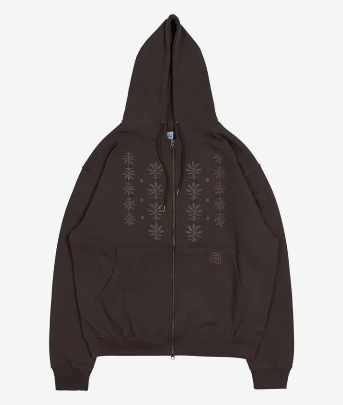 더콜디스트모먼트 후드집업 브라운 상품이미지1