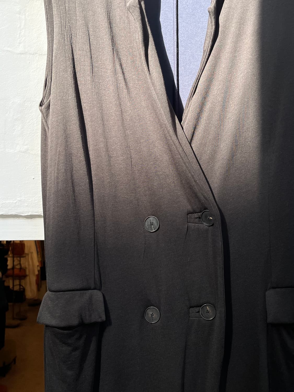 Acne Studios 롱 베스트 블랙 M 상품이미지3