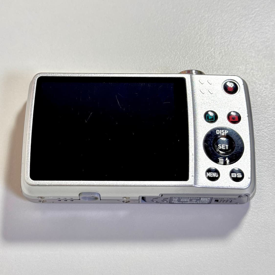 카시오 엑슬림 EX-Z550 실버 빈티지디카 상품이미지8