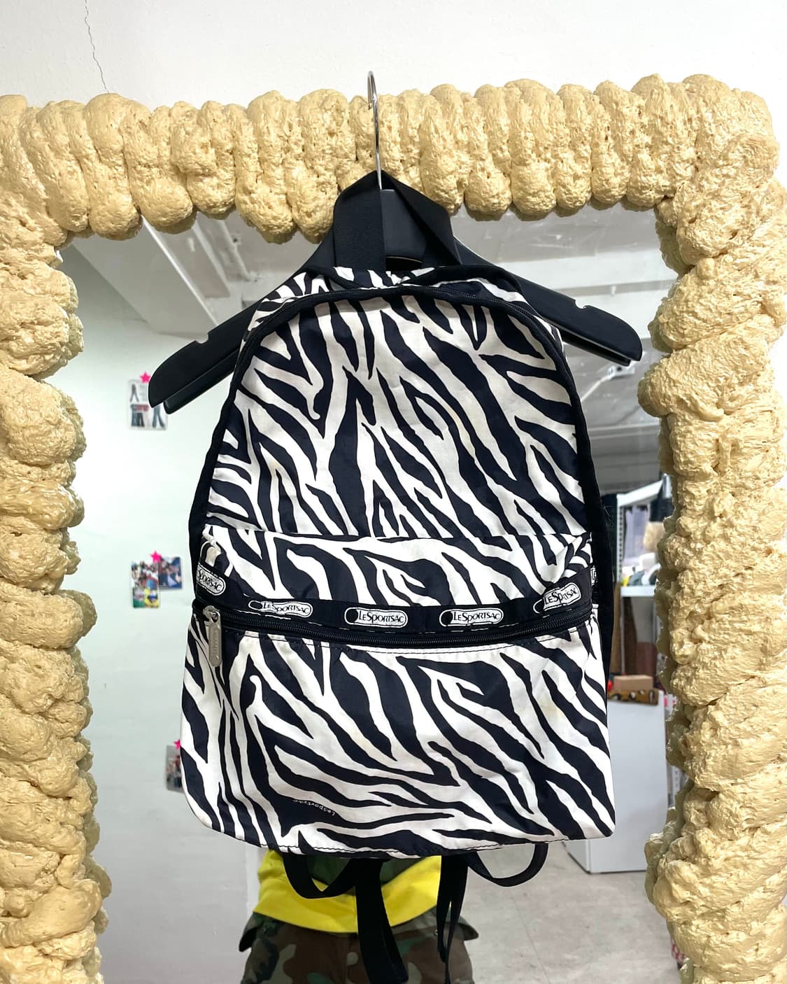 Zebra Print Backpack 상품이미지1