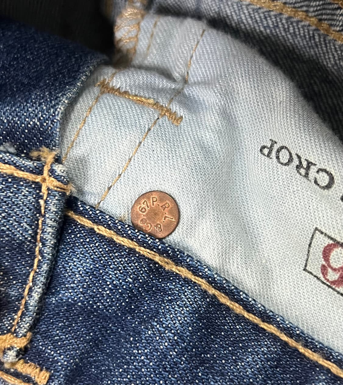 폴로 랄프로렌 패치워크 데님 팬츠 상품이미지10