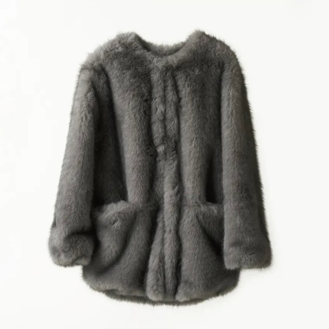 Plzproject middle fur jacket 퍼자켓 상품이미지4