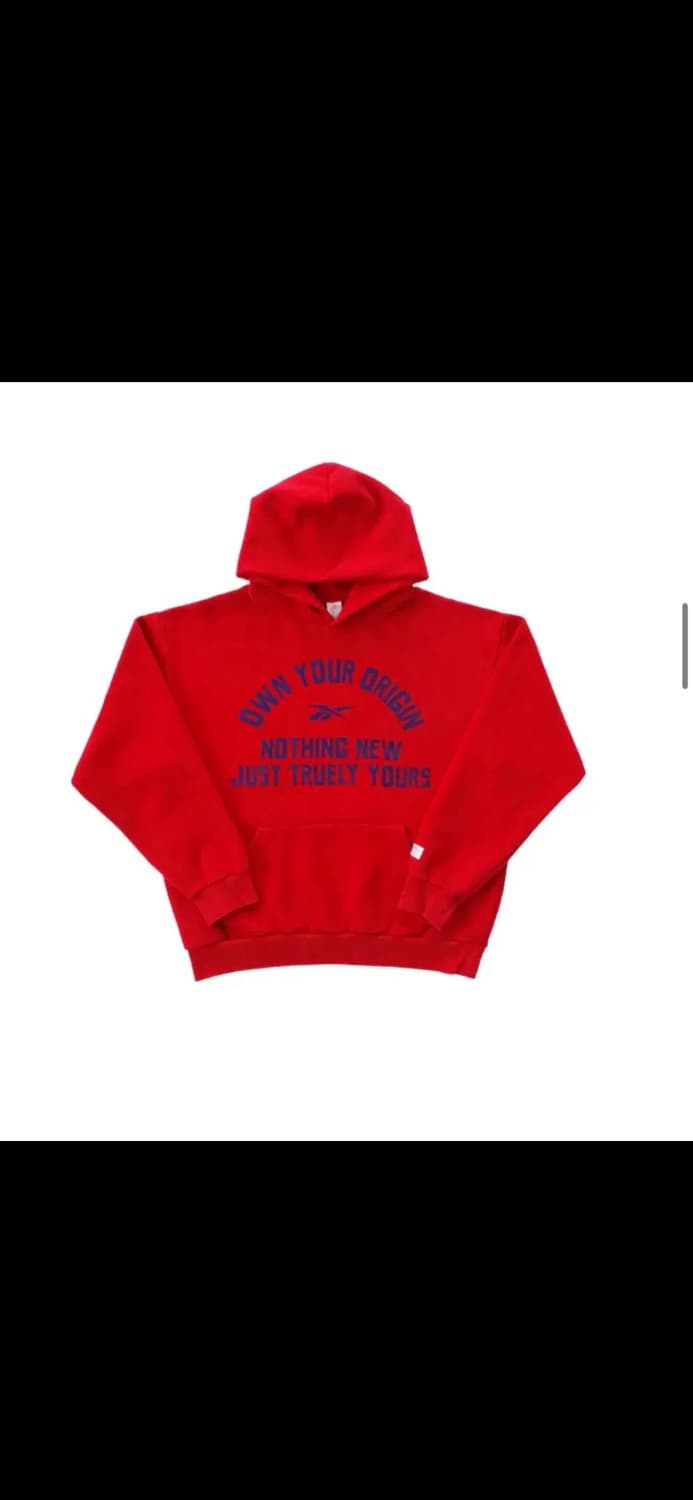 [L] 컬렉트피시스 리복 OYO HOODIE (RED) 상품이미지1