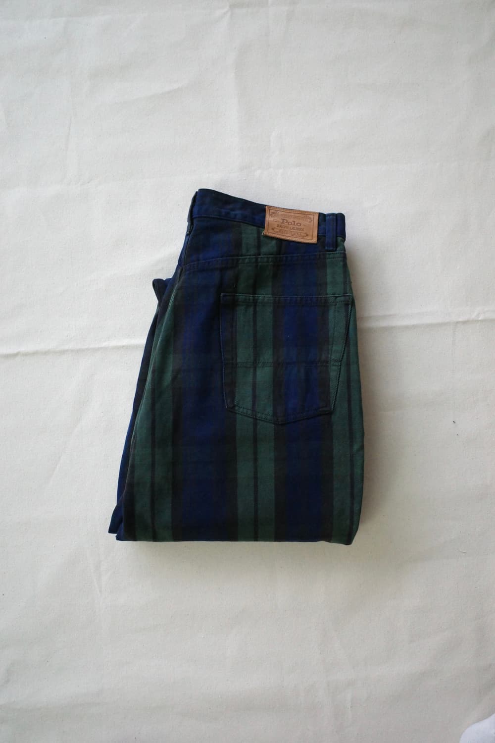 폴로 블랙와치 5p 스트레이트 팬츠 상품이미지2