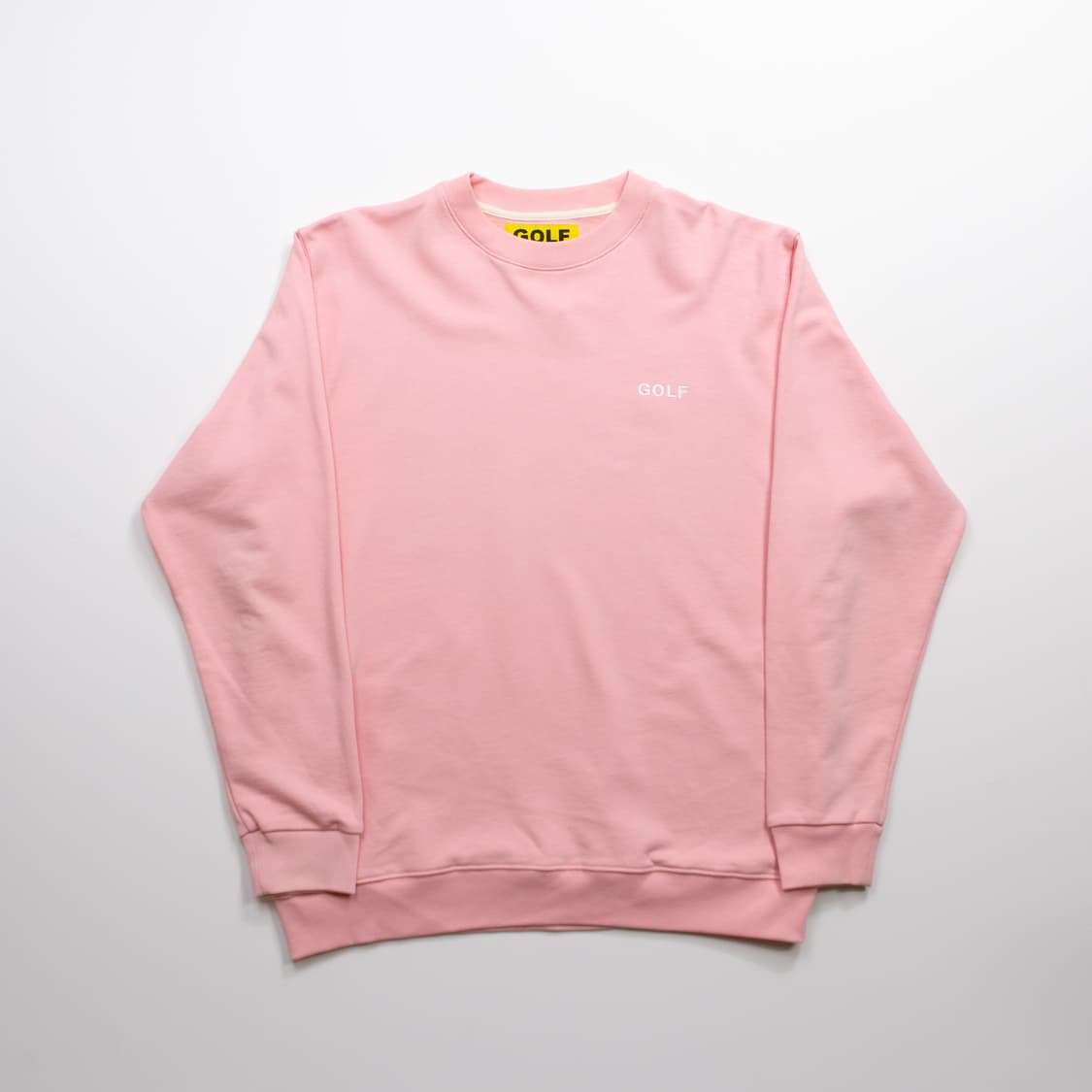골프왕 골프 미니 로고 스웻셔츠 핑크 상품이미지1