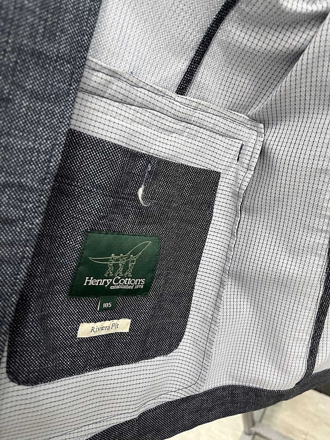 100) 헨리코튼 경량 블레이져  상품이미지5