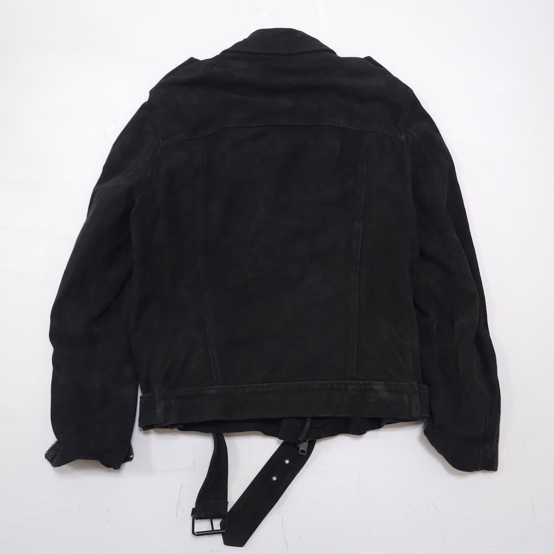 올세인츠 TAKEO 염소가죽 스웨이드 바이커 자켓 상품이미지5