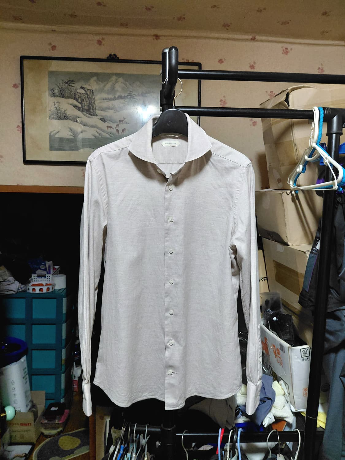 [수트서플라이]토마스메이슨 이집션 코튼셔츠39(95)사이즈 상품이미지1