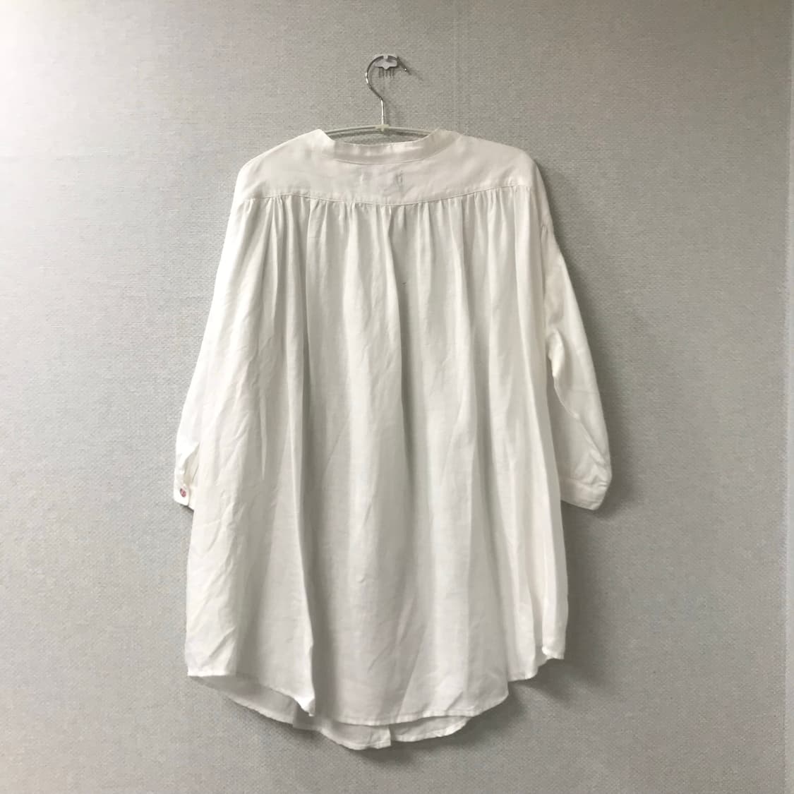 레이어드 화이트 원피스 블라우스  상품이미지7