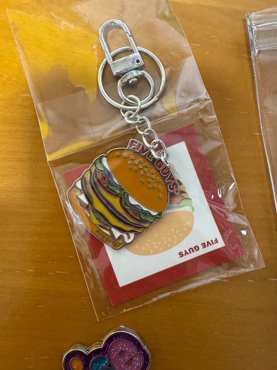 미사용 쉑쉑 스탠드오일 미국구매 네임키링 나이키 악세서리 상품이미지2