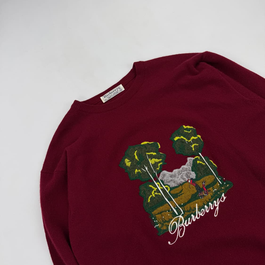 버버리 빅로고 램스울 니트 상품이미지2