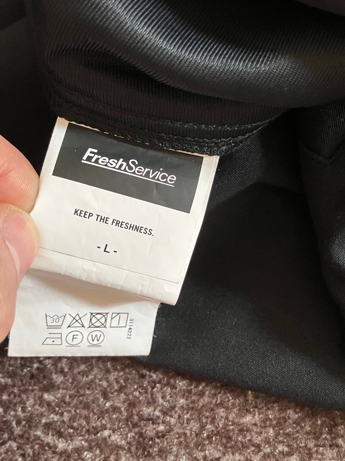 프레쉬 서비스 / 쿨 파이버 쇼츠 / 블랙 상품이미지4