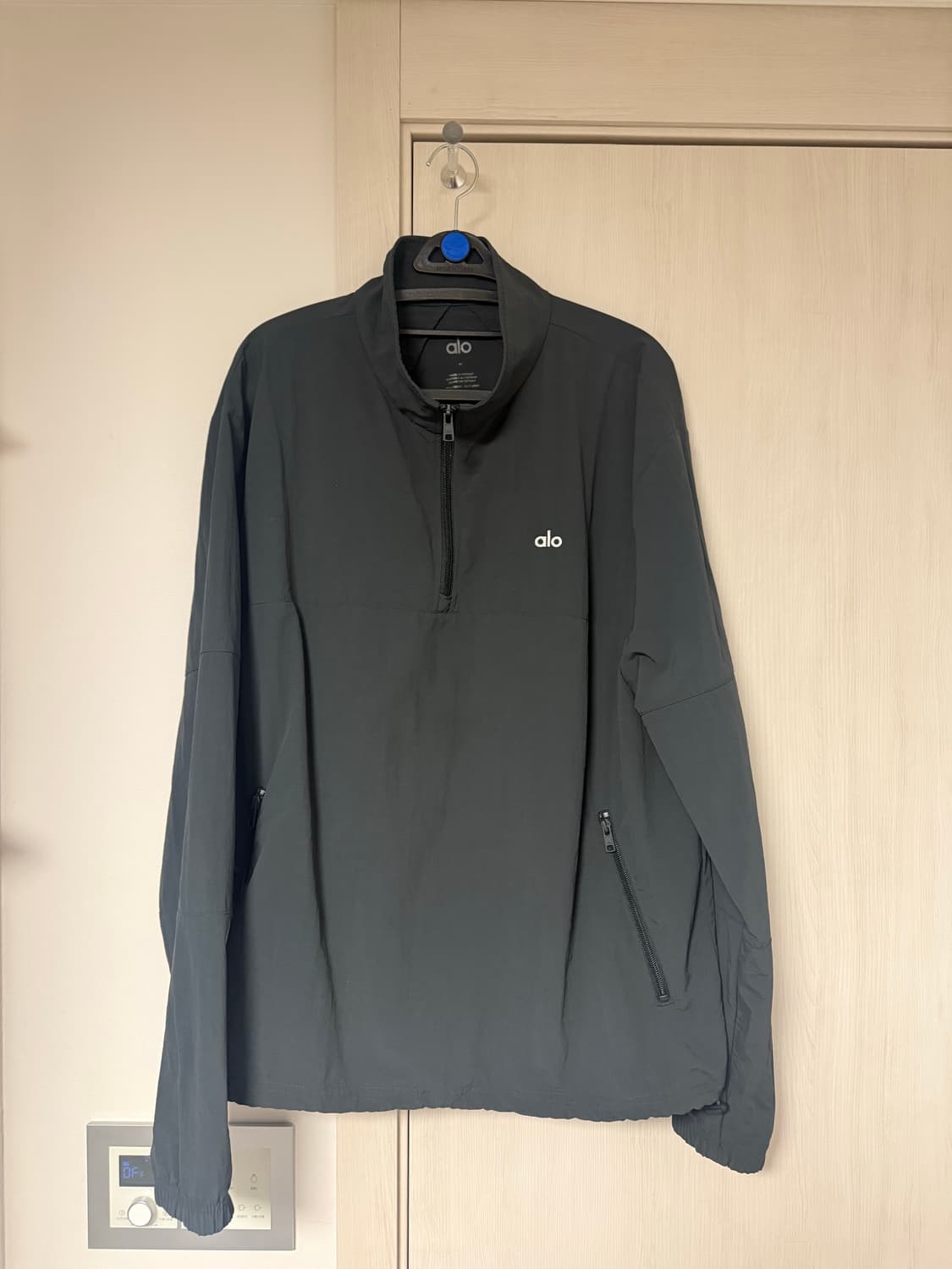 ALO 알로 우븐 반집업 바람막이 상품이미지1