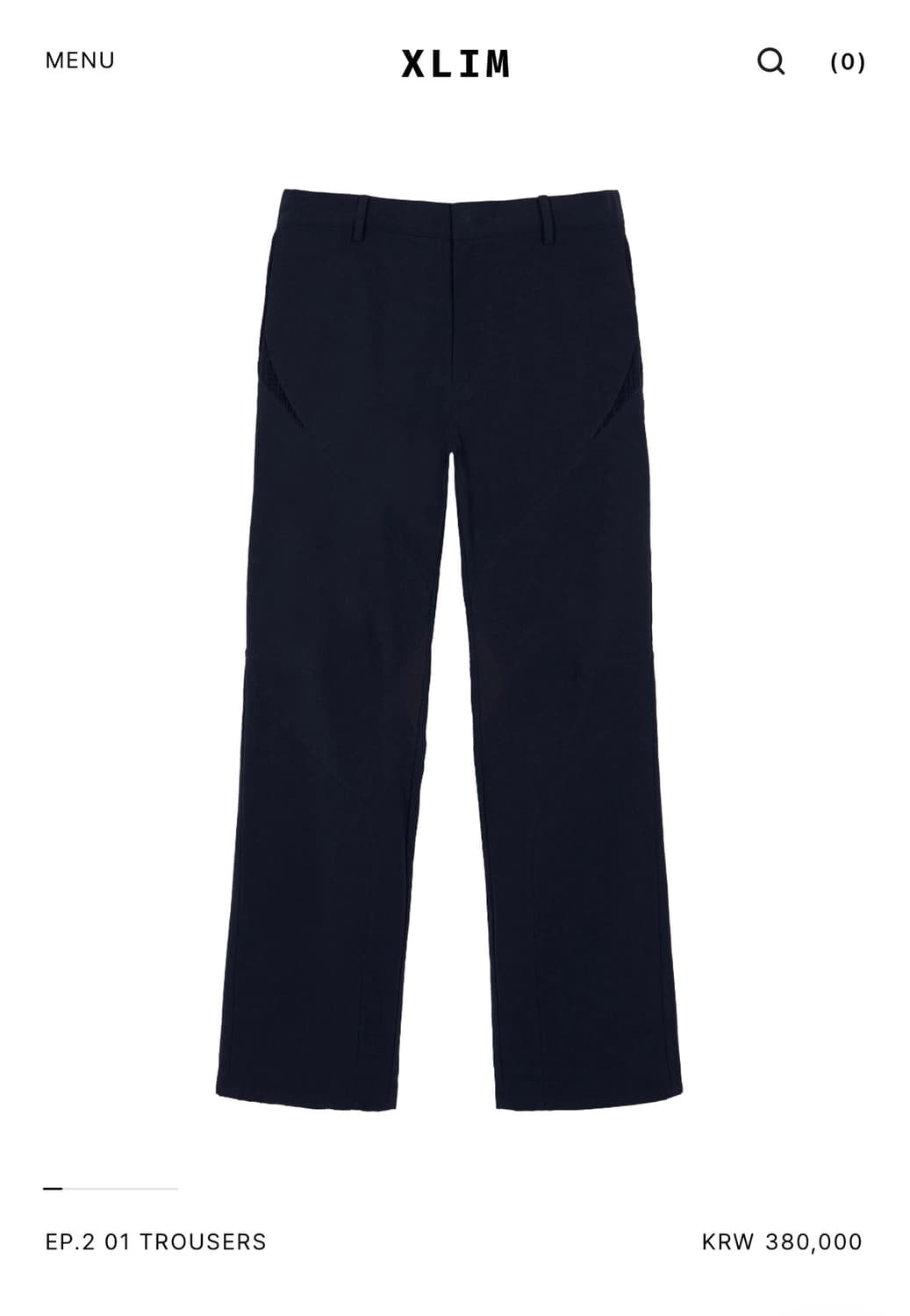 Xlim 엑슬림 EP.2 01 trouser 상품이미지1