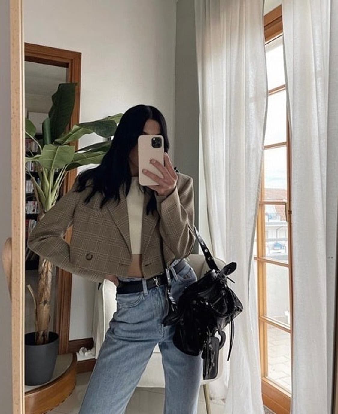 Balenciaga 네오 카골 램스킨 토트백 XS 상품이미지6