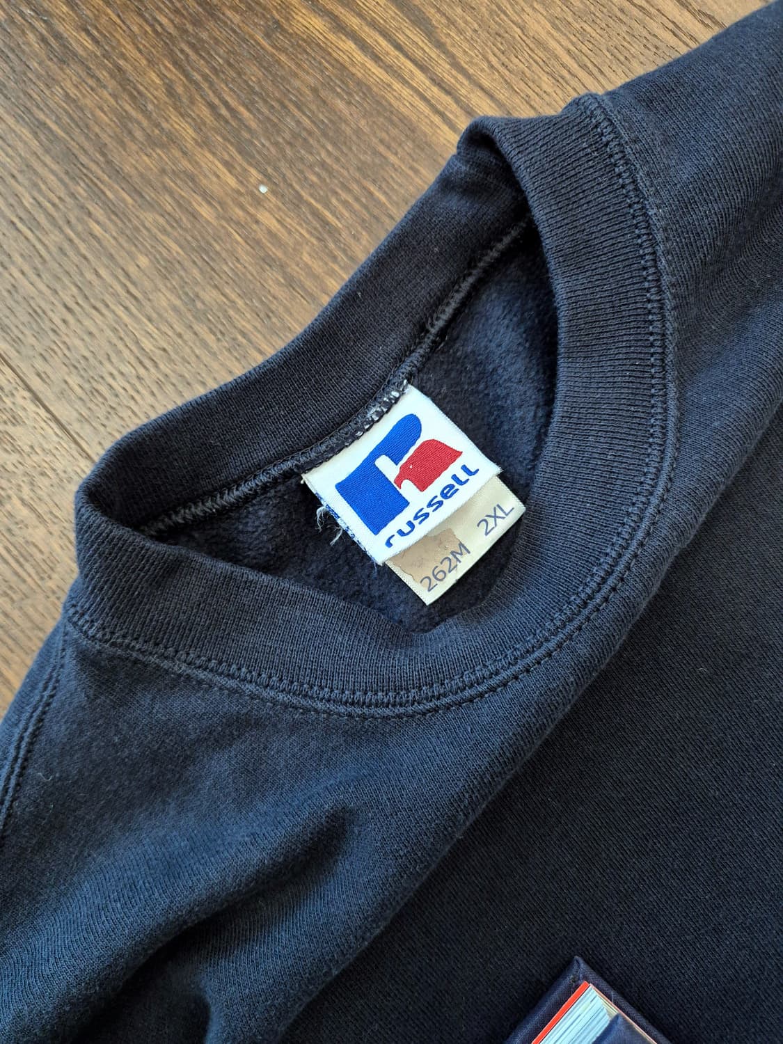 RUSSELL NY Appliquer Sweat(Navy) 상품이미지5