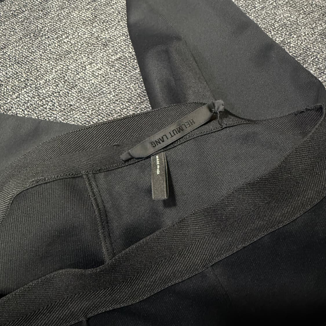 헬무트랭 밴딩 부츠컷 나일론 팬츠 상품이미지9