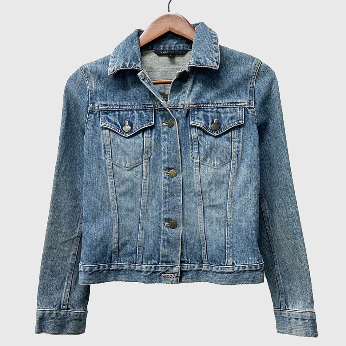 마크 제이콥스 데님 자켓 청자켓 트러커 블루 여성 2 상품이미지1