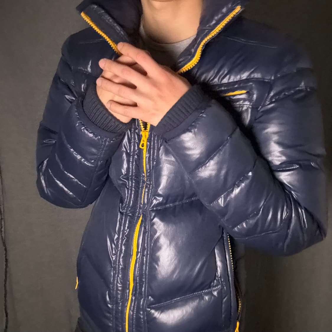 디젤 y2k 글로시 다운 푸퍼 패딩 상품이미지6