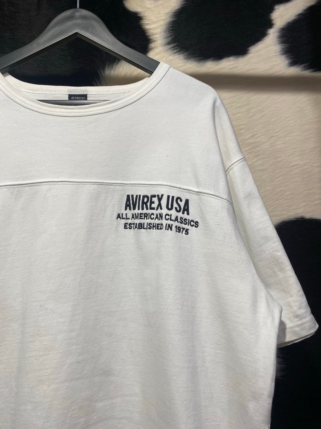 Avirex  백로고 프린팅 반팔 티셔츠 상품이미지3