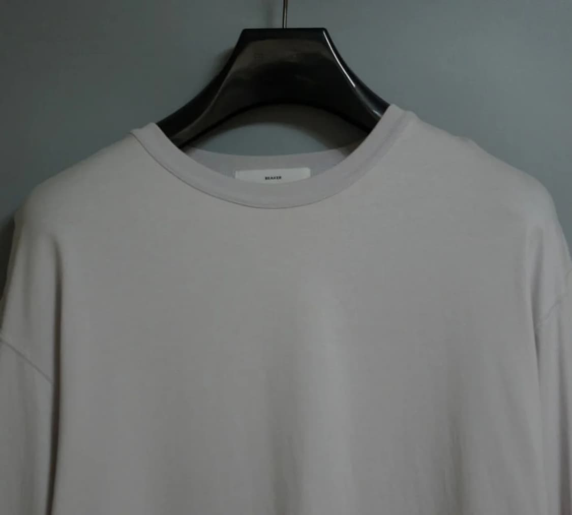 비이커 오버사이즈 라운드 티셔츠 3 상품이미지1