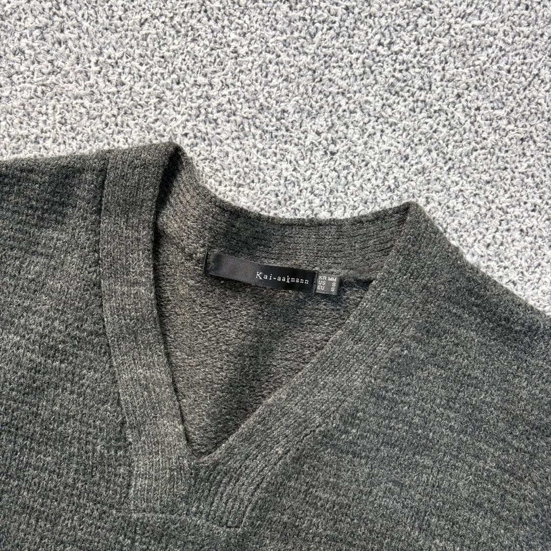 MM 카이아크만 여성 울 브이넥 니트 0325J 상품이미지2