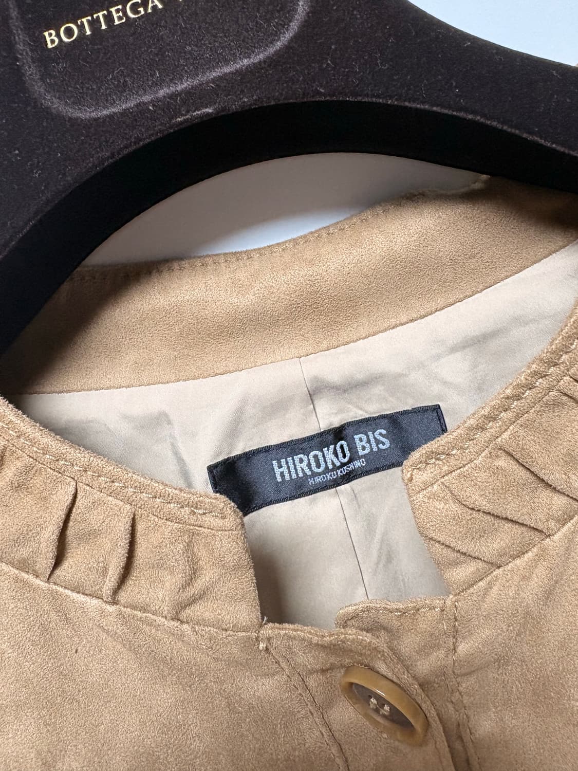 HIROKO BIS 스웨이드 자켓 Japan 상품이미지2