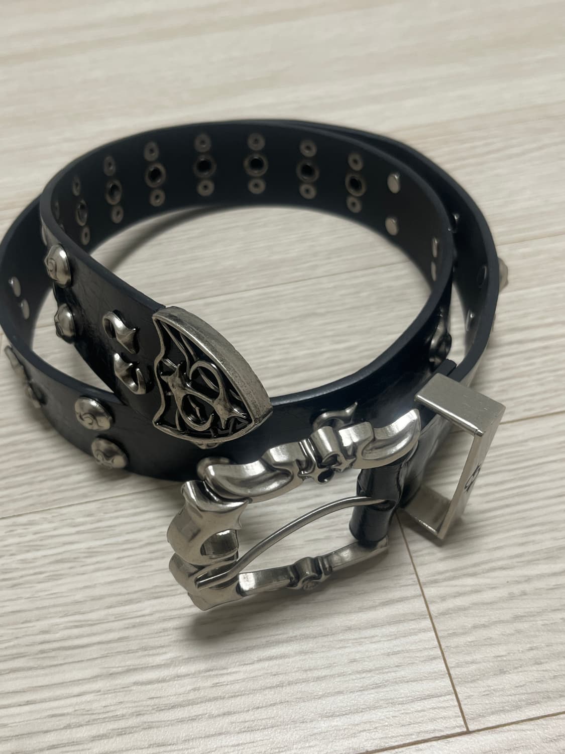 Devil western star belt 상품이미지1