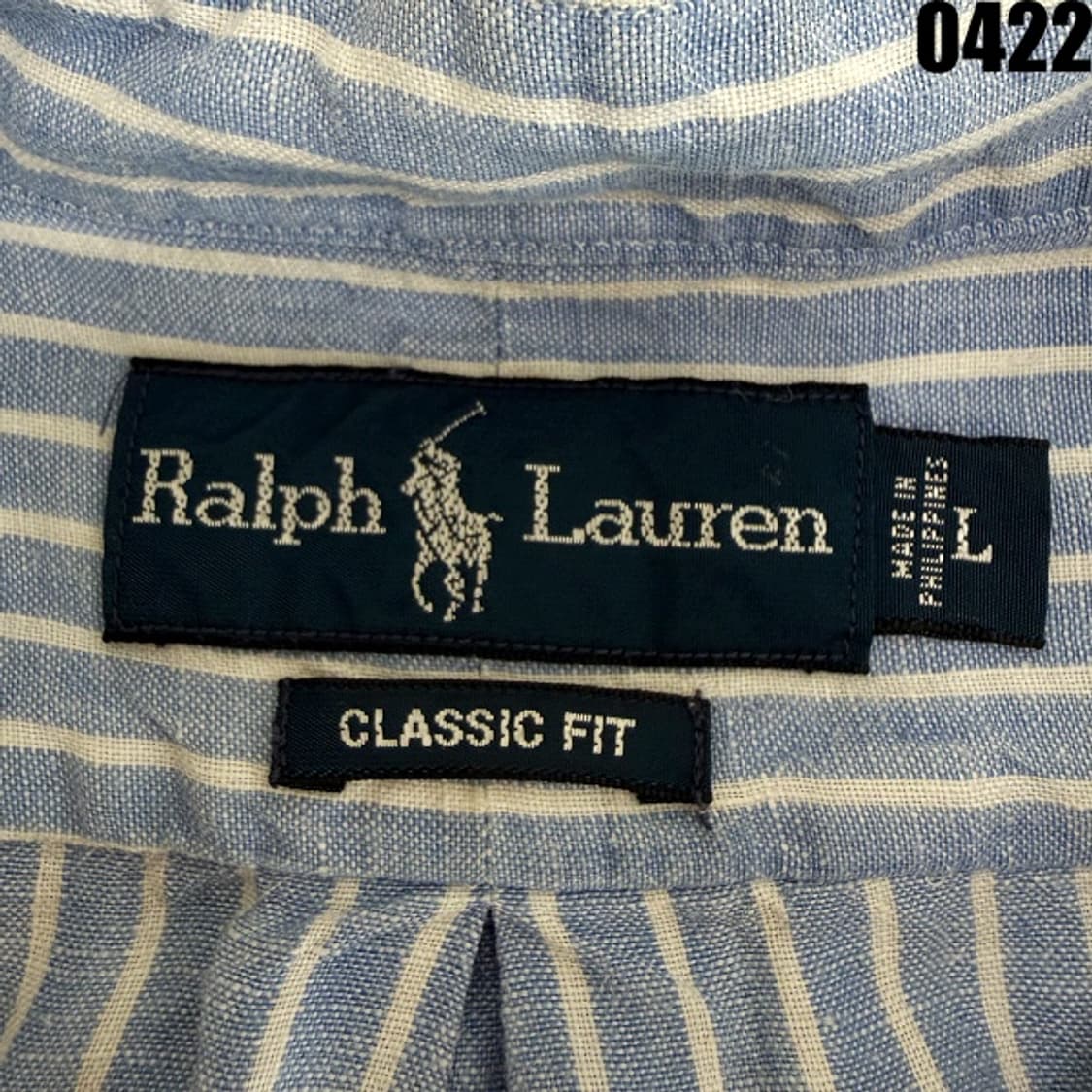 폴로 랄프로렌 스트라이프 셔츠 L 0422 상품이미지4