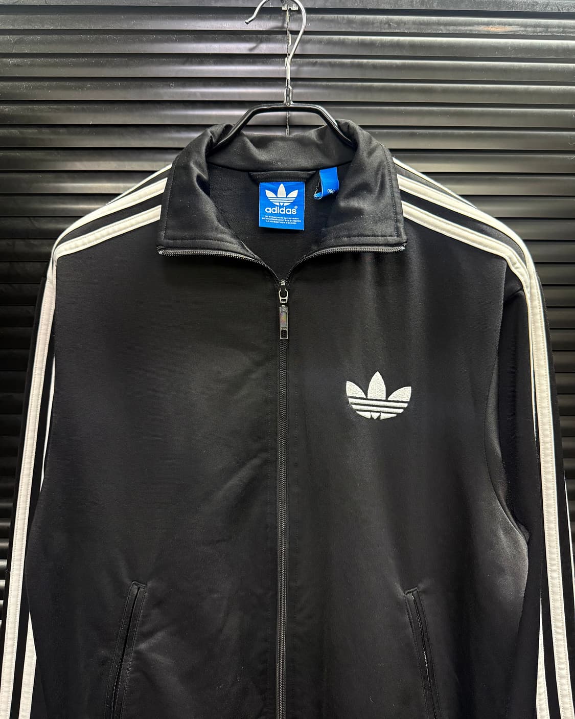 아디다스 구 파이어버드 나우아임영 져지 저지 트랙탑 집업 90 S 검흰 상품이미지5
