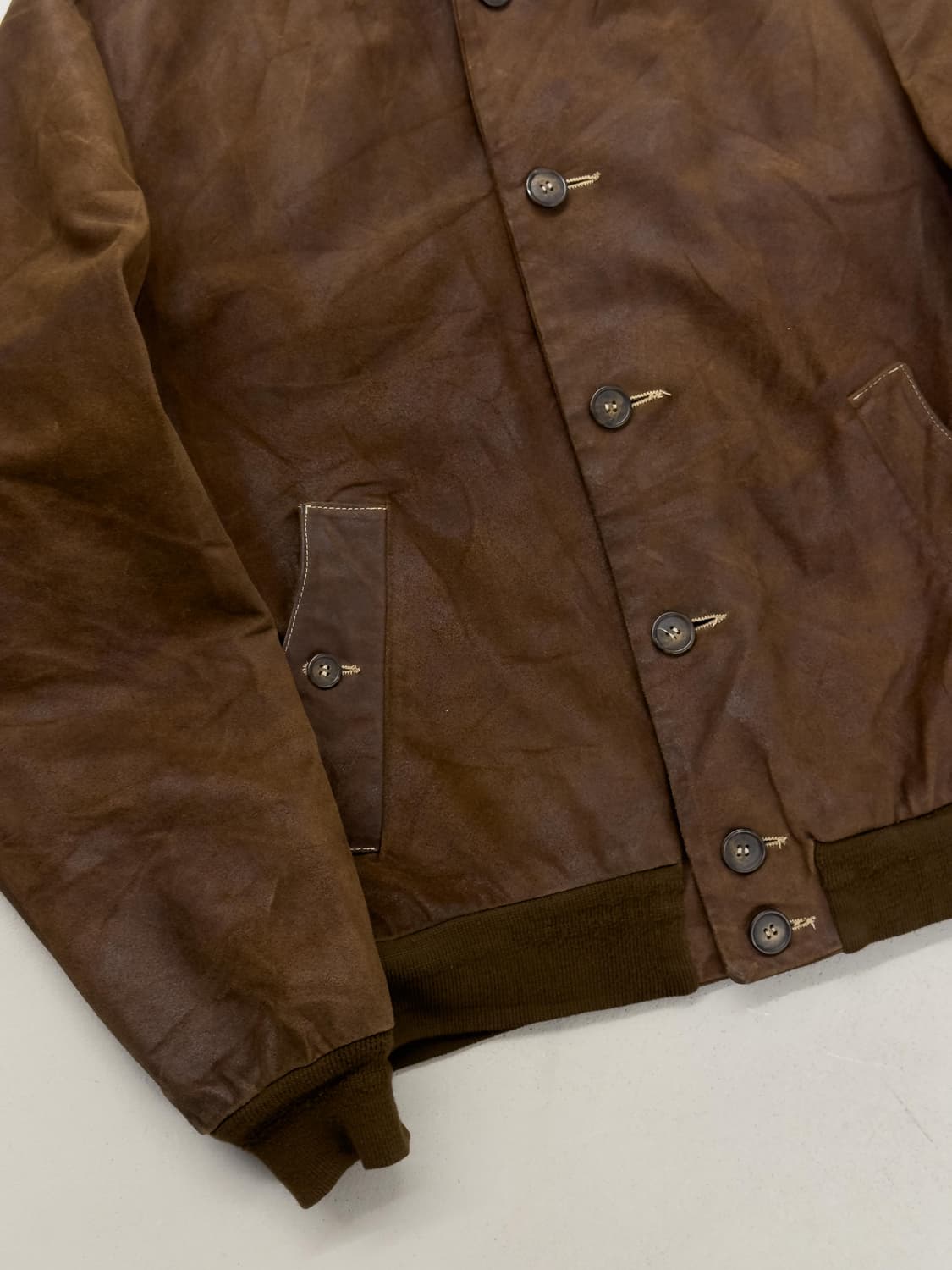 Montepo 레더 자켓 상품이미지3