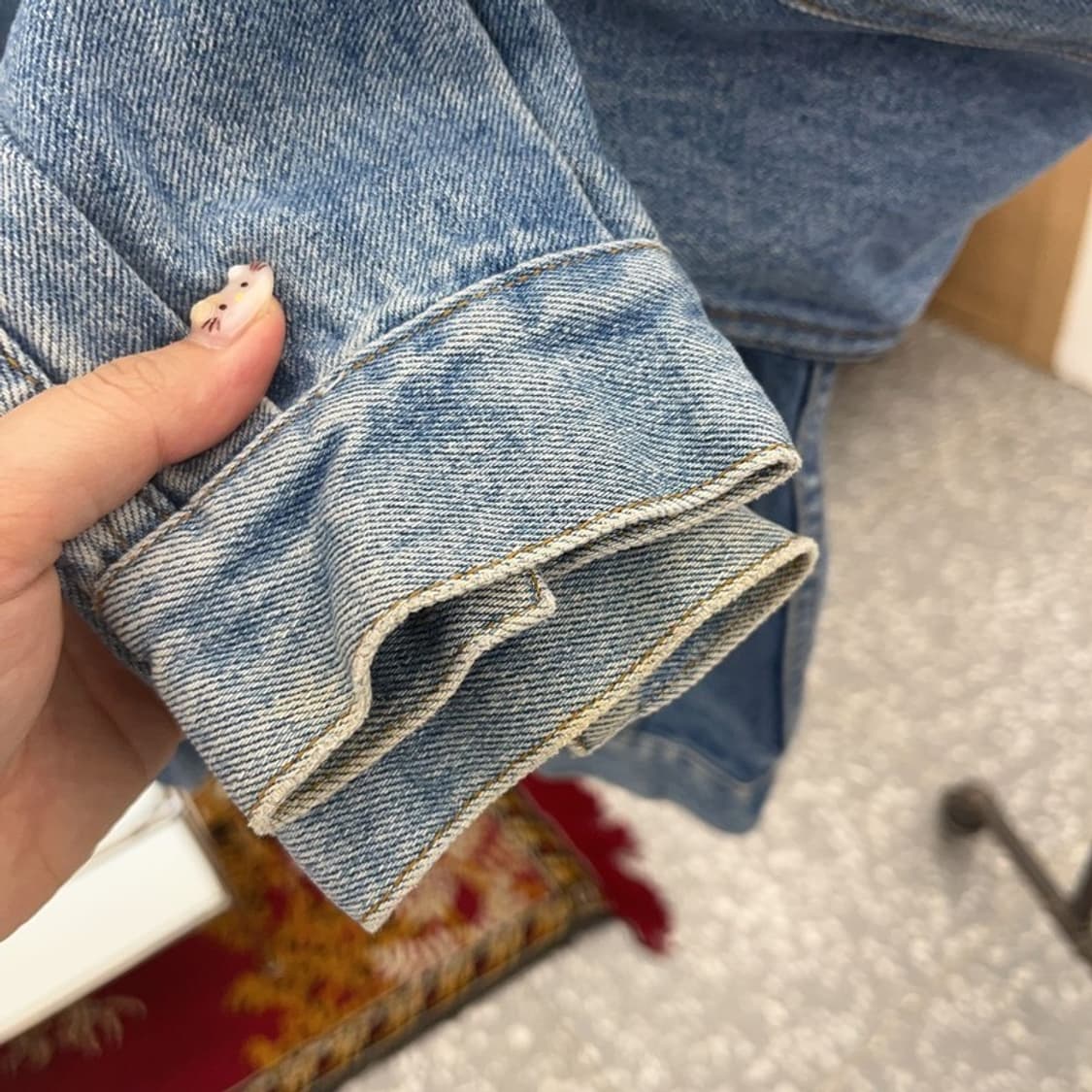 빈티지 위너브로스 루니튠즈 데님 청자켓 105 C06277 상품이미지7