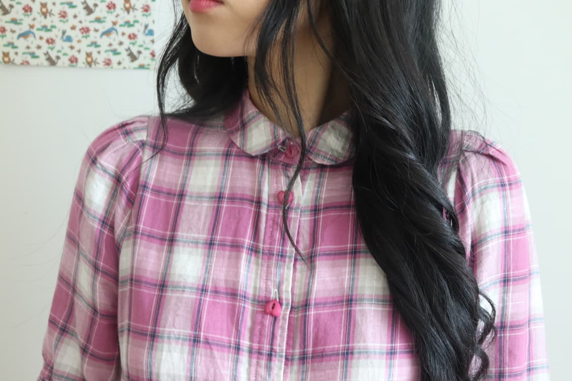 [Hysteric Glamour] Check Shirt Dress 상품이미지3
