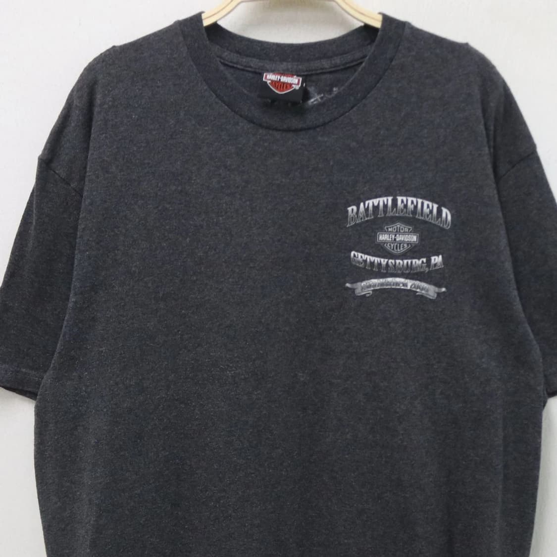 할리데이비슨 배틀 필드 반팔 티셔츠 65547 상품이미지3