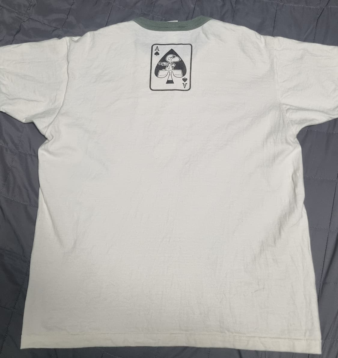 토이즈맥코이 26SS TMC2629 스누피 반팔 티셔츠 오프화이트 XL 상품이미지4