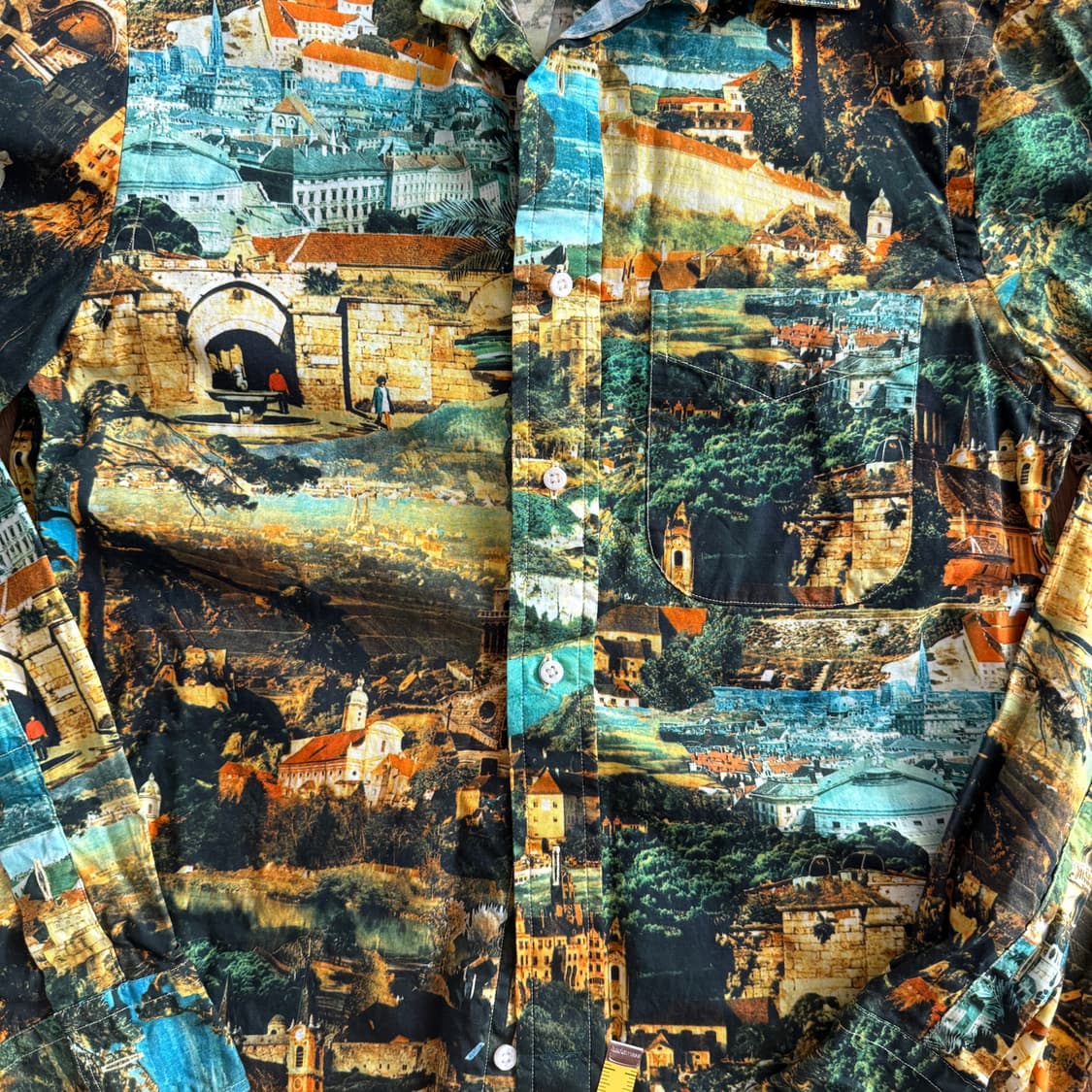 👔 깃먼 빈티지 디지털 프린팅 셔츠 상품이미지3