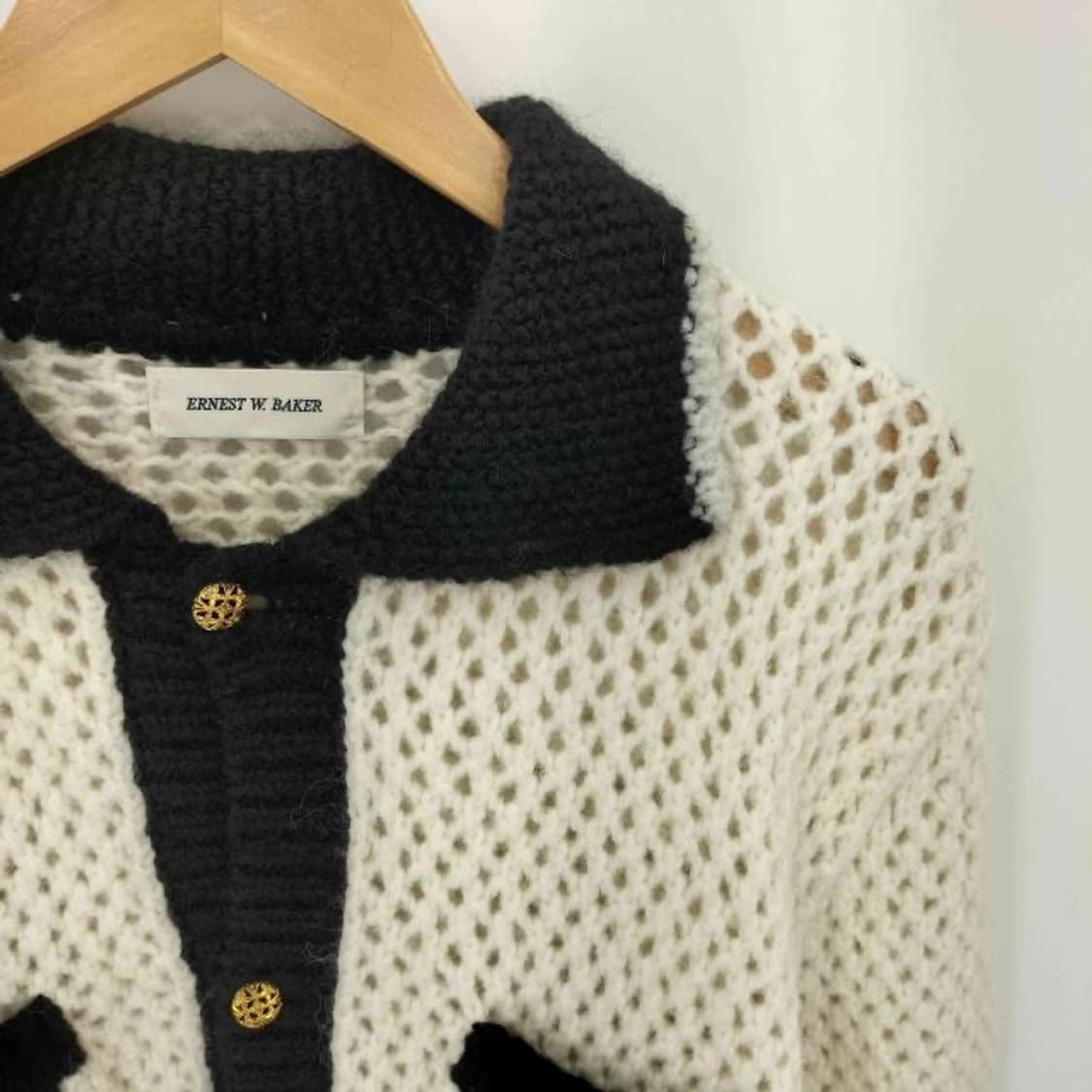 [이준호님 착용] ernest w baker 25AW 크로쉐 금장 자켓 상품이미지4