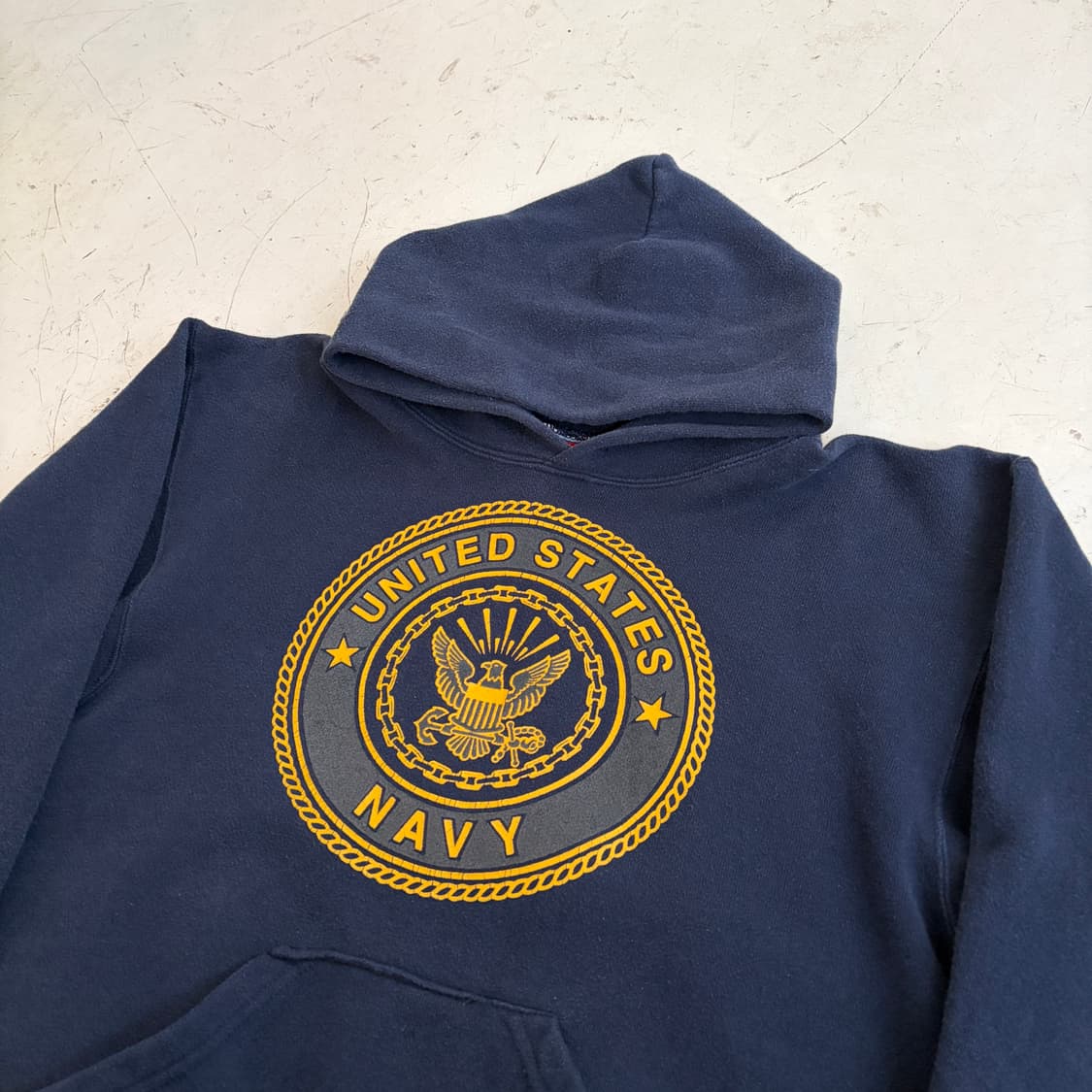US NAVY OG 미해군 빈티지 후드티 S 상품이미지4